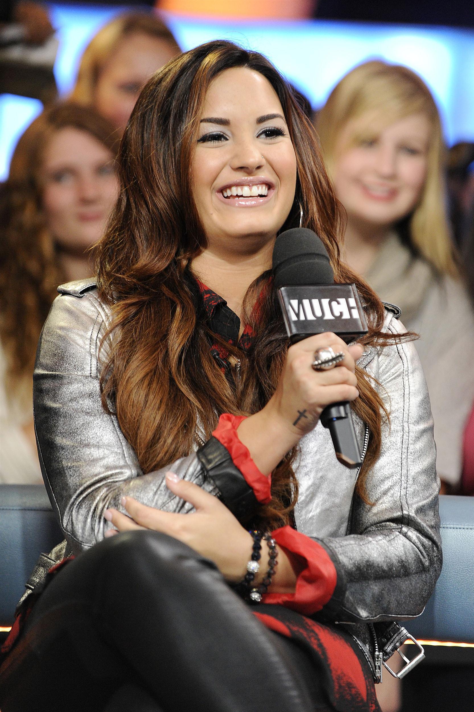 Demi Lovato visits New.Music.Live to promote her latest album 'Unbroken' | Picture 102311